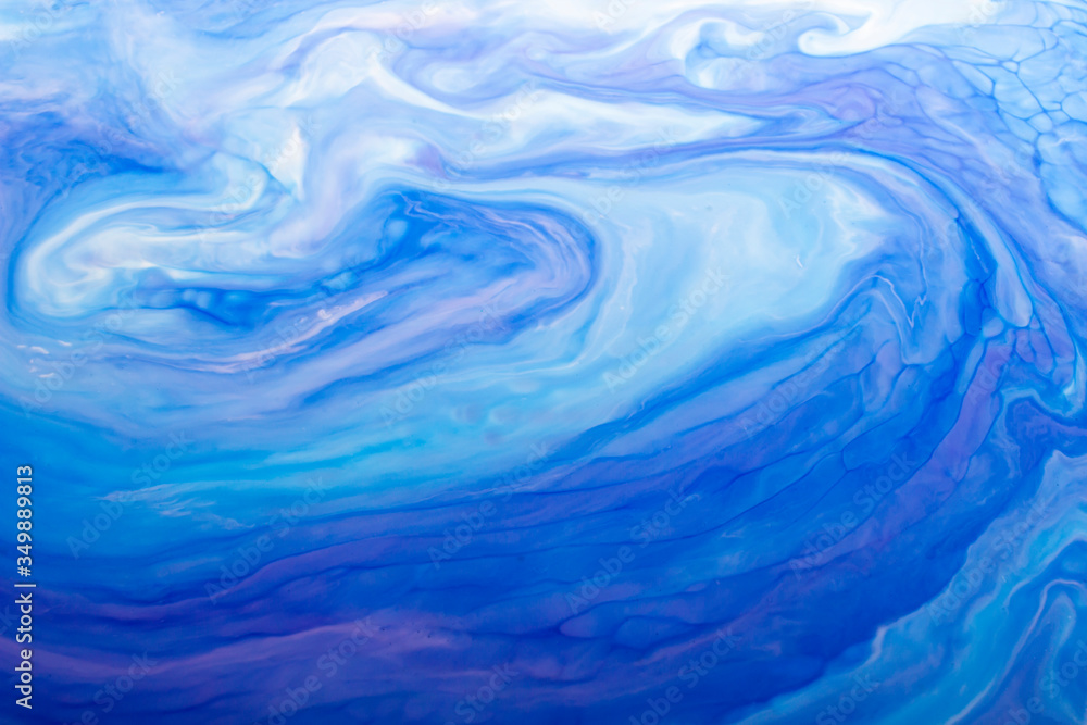 Sea waves pattern. Abstract blue and purple paint background. Sea waves pattern. Abstract blue and purple paint background.