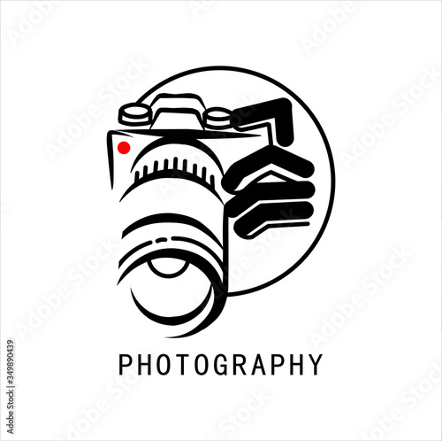 Photography logos, photography studio logo templates