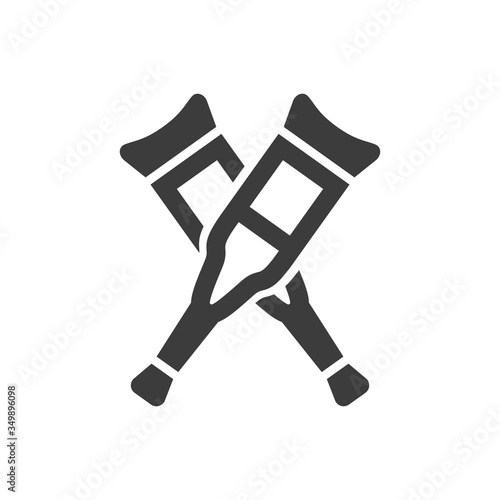 Crutches icon