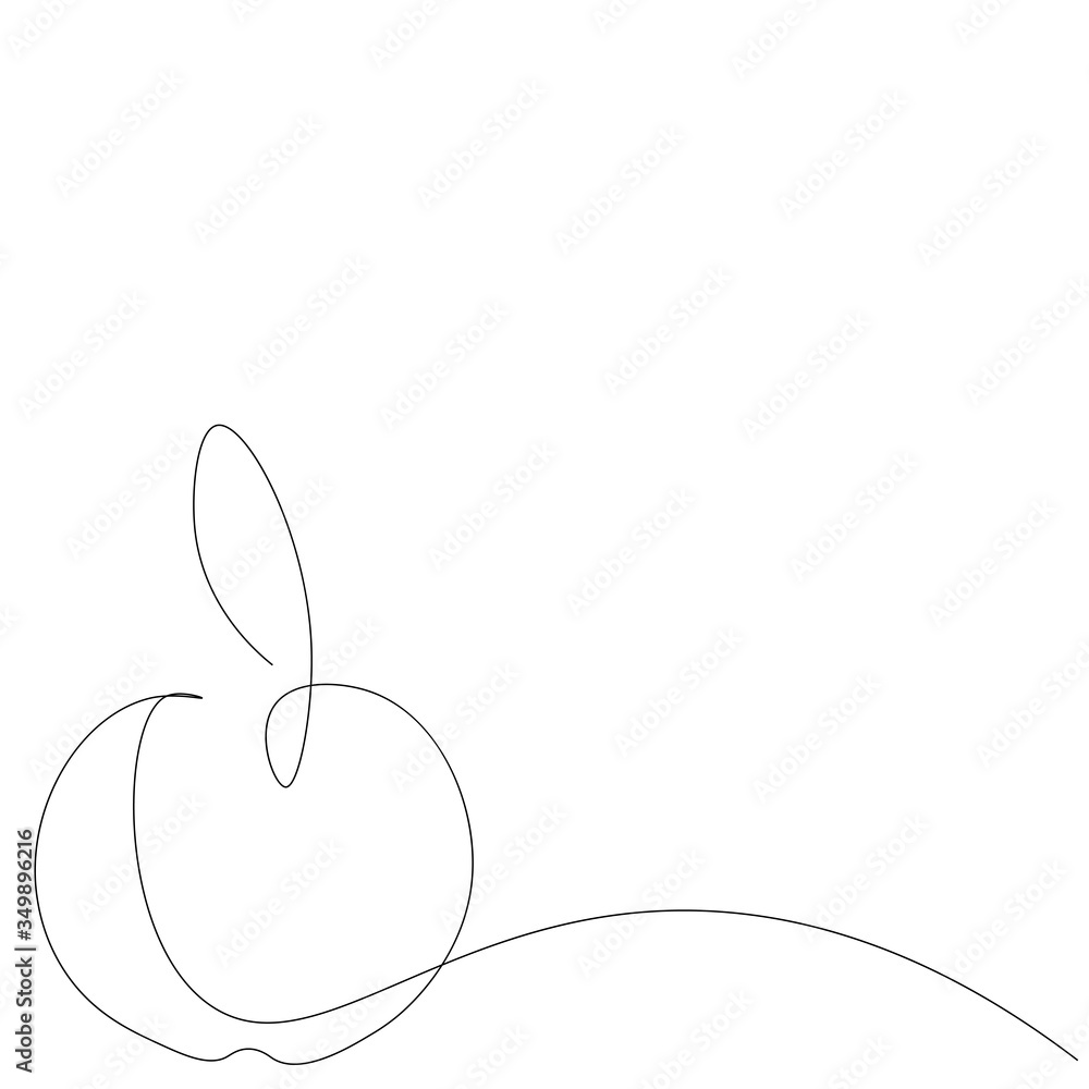 Apple fruit background, vector illustration Apple fruit background, vector illustration