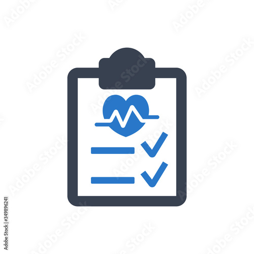 Medical test icon