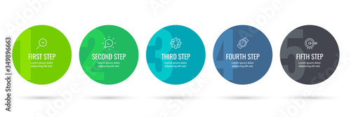 Vector infographic template