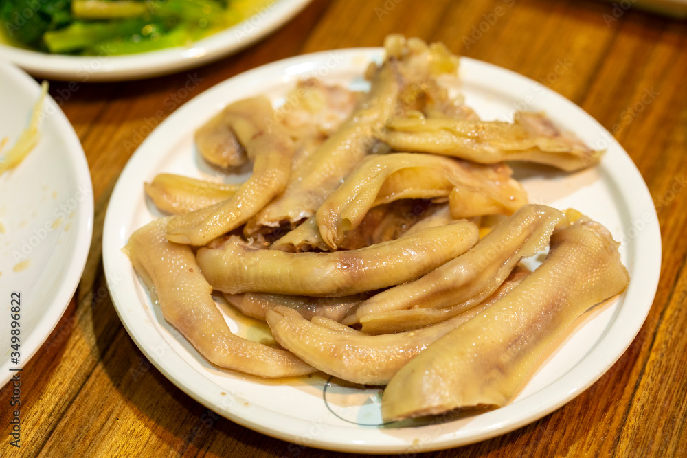 Taiwanese Food Traditional Snack Smoked Goosefoot