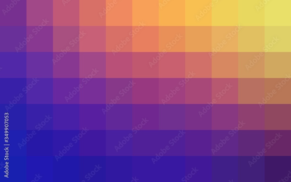 Blue red yellow gradient vivid palette abstract background. Mosaic pattern. Blue red yellow gradient vivid palette abstract background. Mosaic pattern.