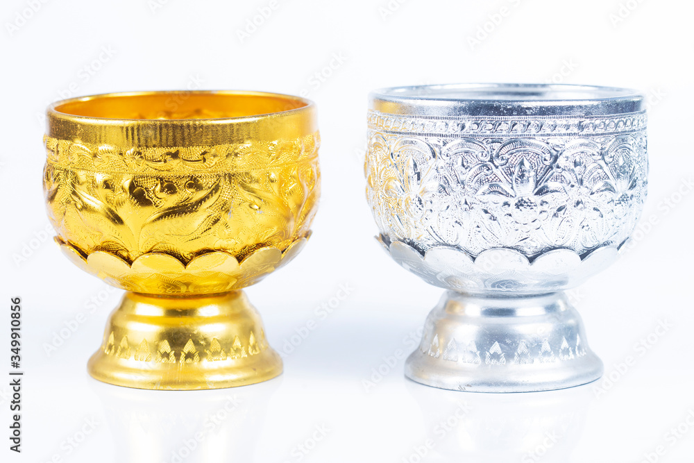 Brass and Gold Bowl Stripe Thailand Brass and Gold Bowl Stripe Thailand