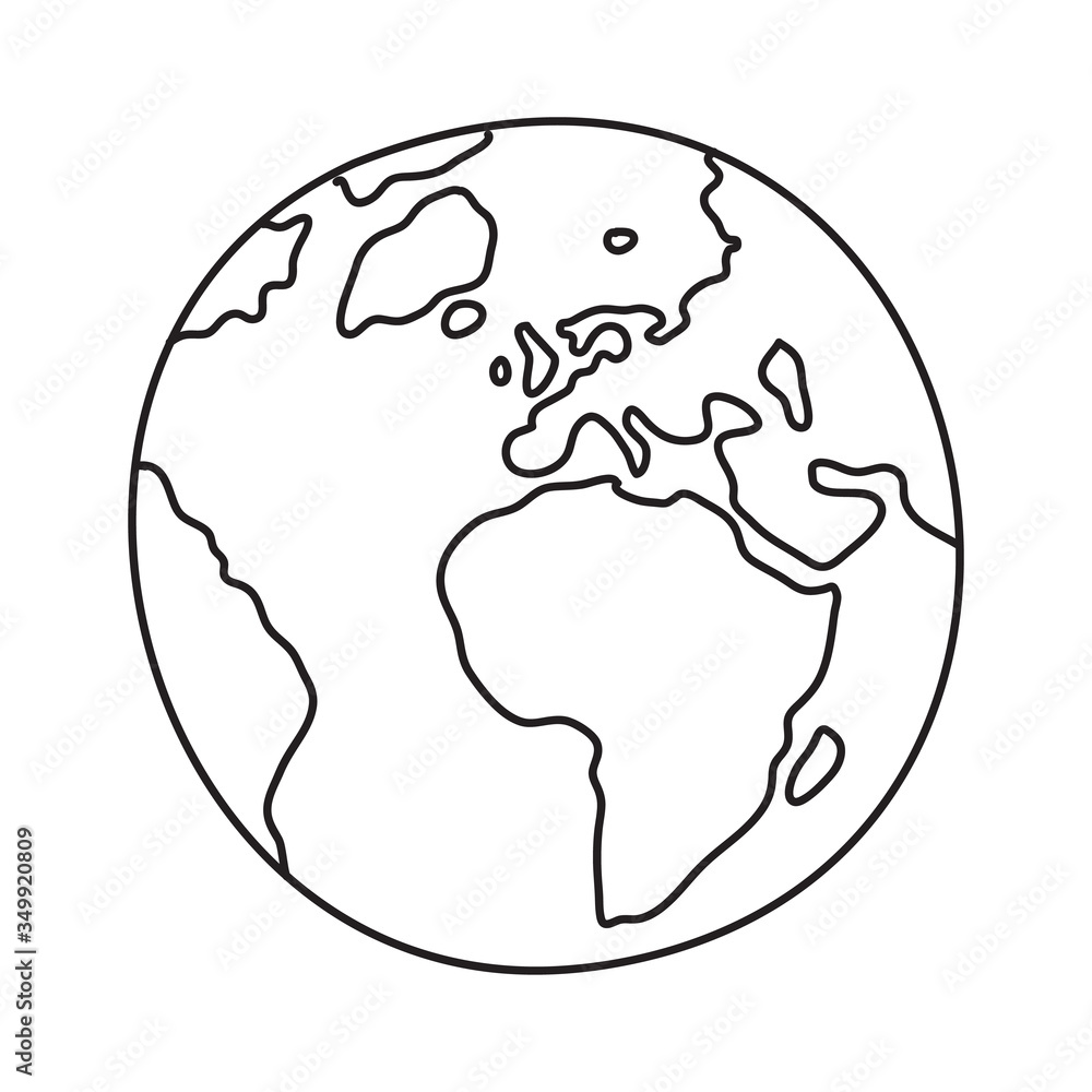 Vector stock illustration with single object, eco theme, hand drawn, doodle style. Vector stock illustration with single object, eco theme, hand drawn, doodle style.