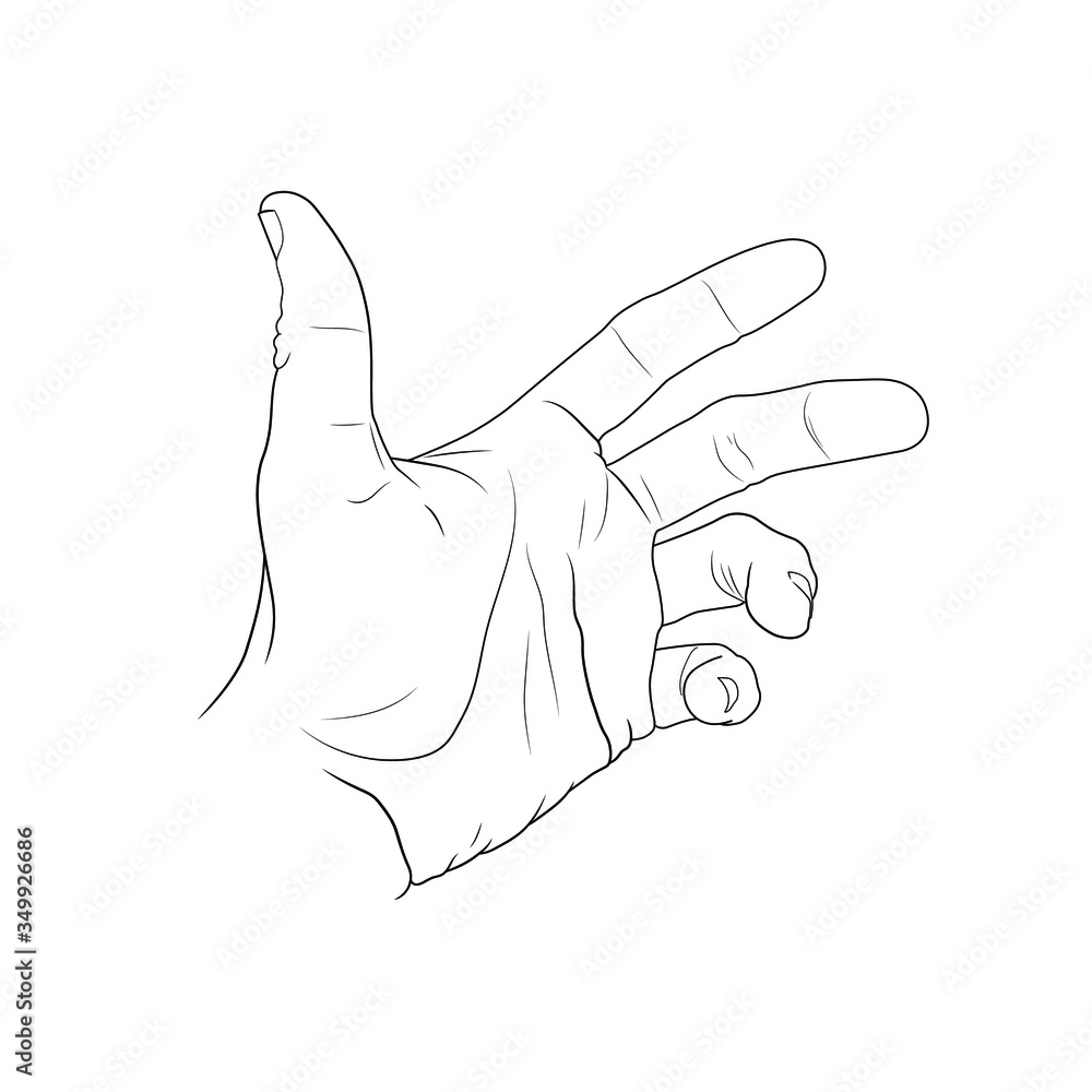 Male Hand Reaching Out Male Hand Reaching Out