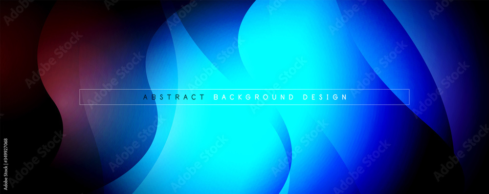 Trendy simple fluid color gradient abstract background with dynamic wave line effect. Vector Illustration For Wallpaper, Banner, Background, Card, Book Illustration, landing page Trendy simple fluid color gradient abstract background with dynamic wave line effect. Vector Illustration For Wallpaper, Banner, Background, Card, Book Illustration, landing page