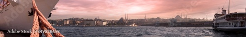 panoramic a view of karakoy istanbul