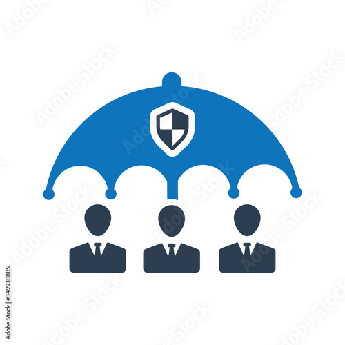 Business insurance icon