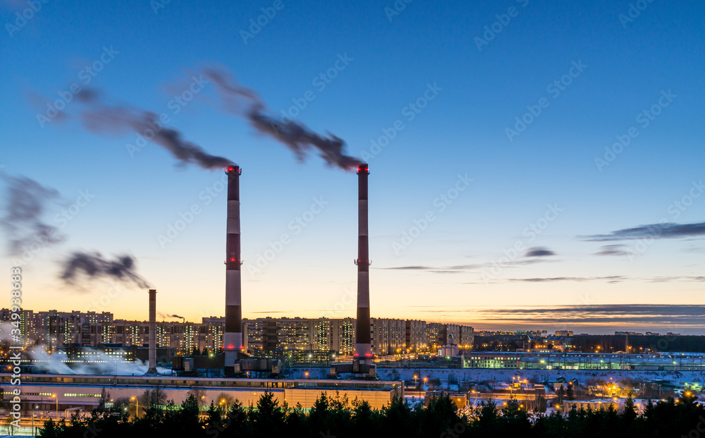 Obraz premium Thermal power plant