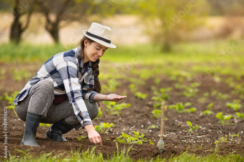 farmer planting seeds