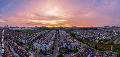 Photography Kuala Lumpur Skyline, Malaysia.