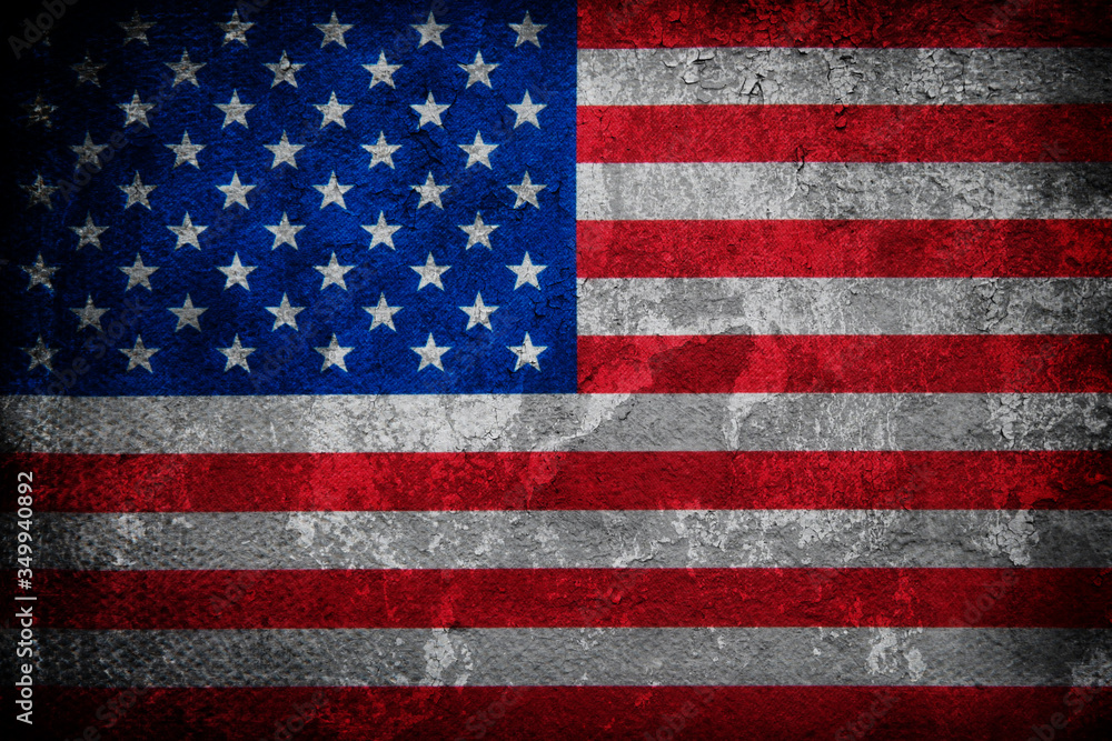 Fototapeta premium Flag of USA