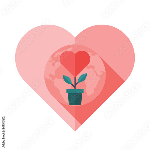 Growth support and philanthropy concept