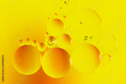 Macro shot of air or molecule