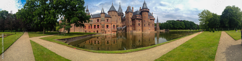 medieval castle of Haarzuilens in Haren Utrecht. former owners  De Rothschild family.
