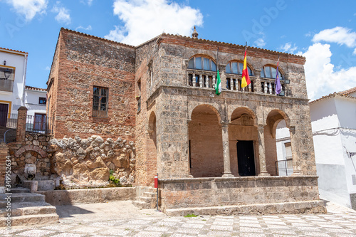 Seat of the Council of the village of Zufre, Huelva mountains.