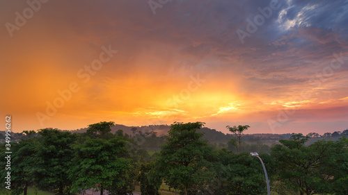 Photography Kuala Lumpur Skyline, Malaysia.