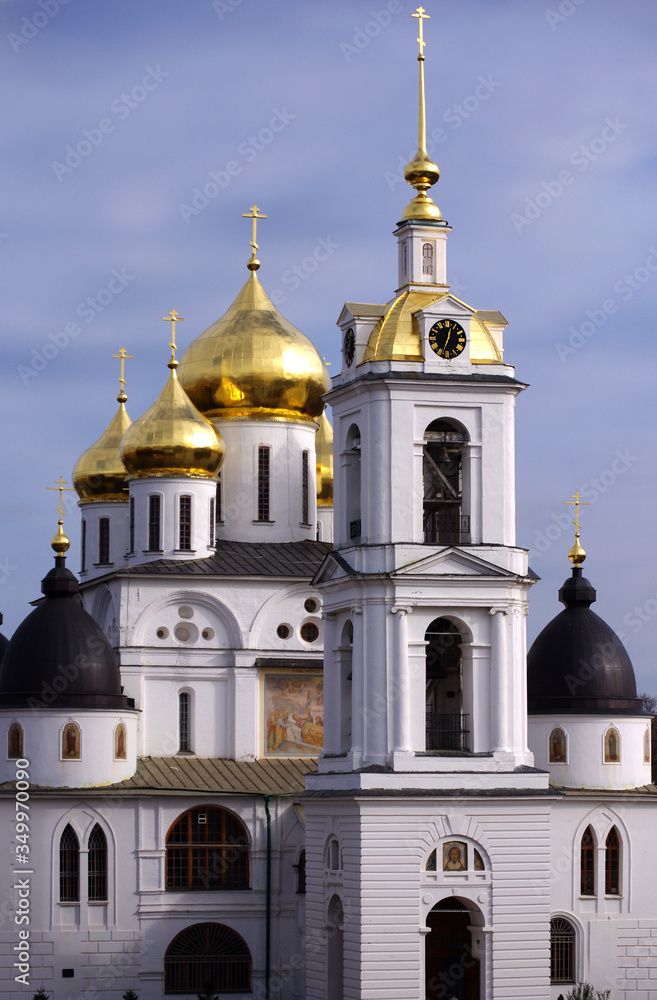 Cathedral of the assumption of the blessed virgin Mary in the Dmitrov Kremlin.