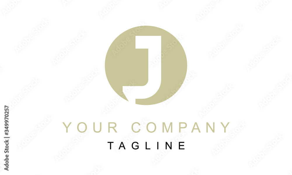 Letter J Logo Design, Creative Modern Icon J