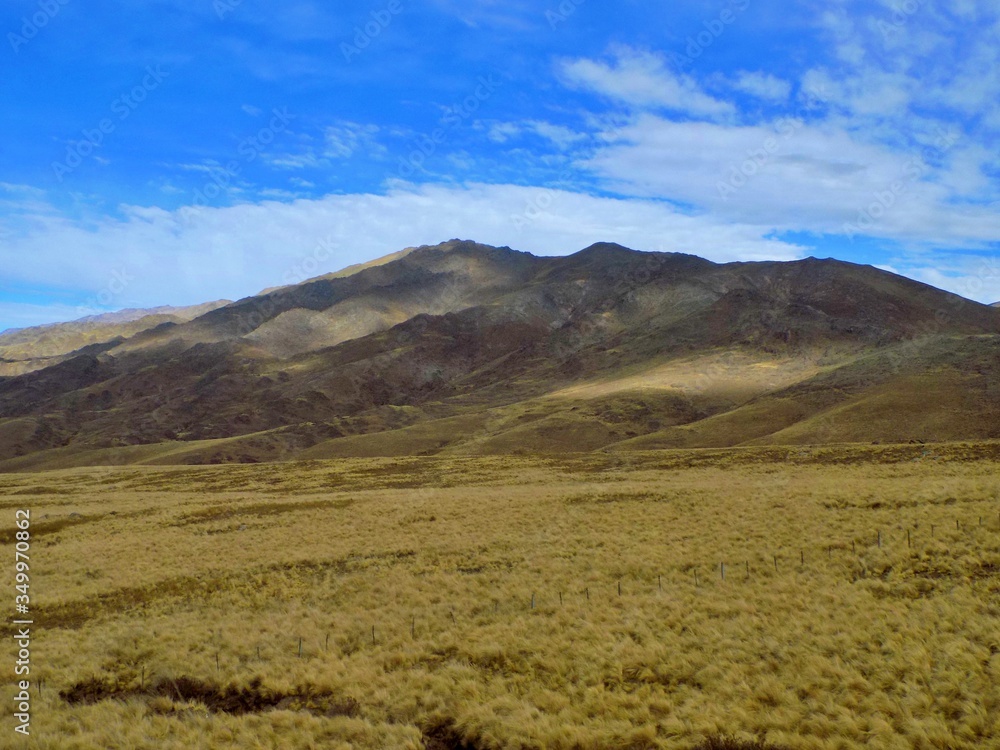 MONTAÑA, PAISAJE, NUBES, ARGENTINA