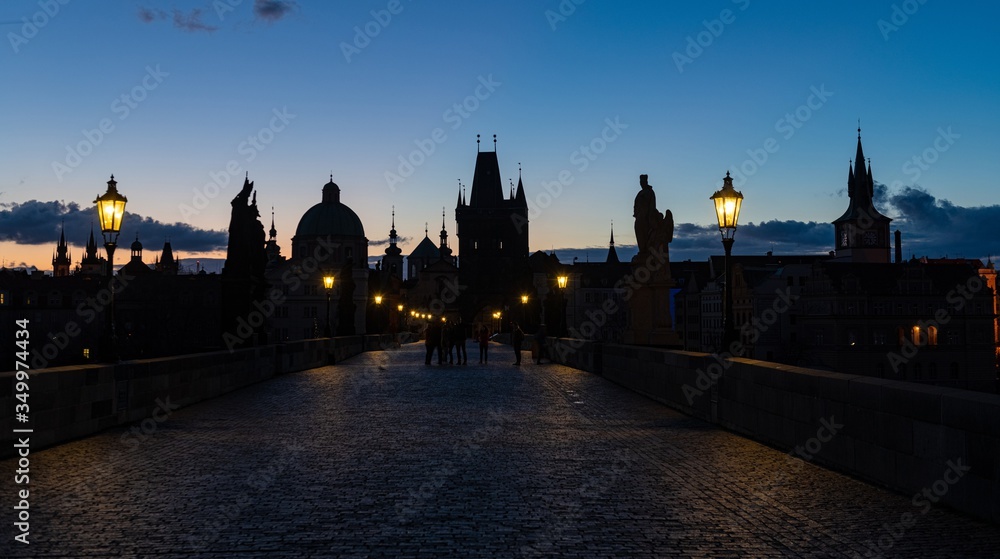 Prague skyline Prague skyline