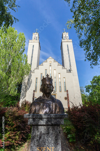 Catholic church of Saint Emeric of Hungary in Pusztaszabolcs photo