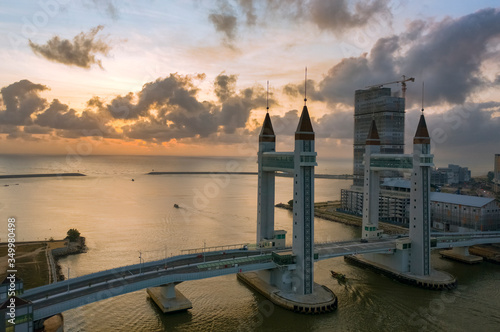 Photography Kuala Lumpur Skyline, Malaysia.