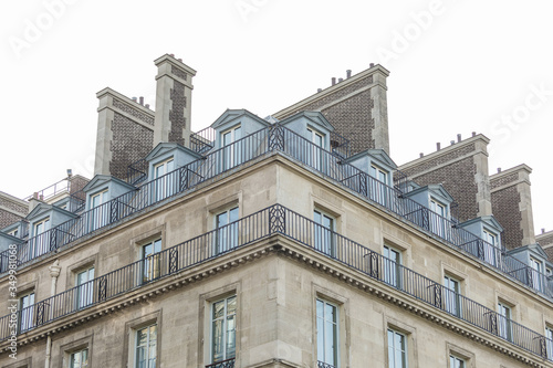 Paris roofs