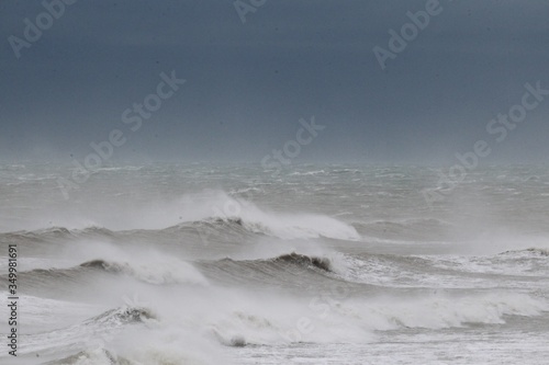 Tempête en mer photo