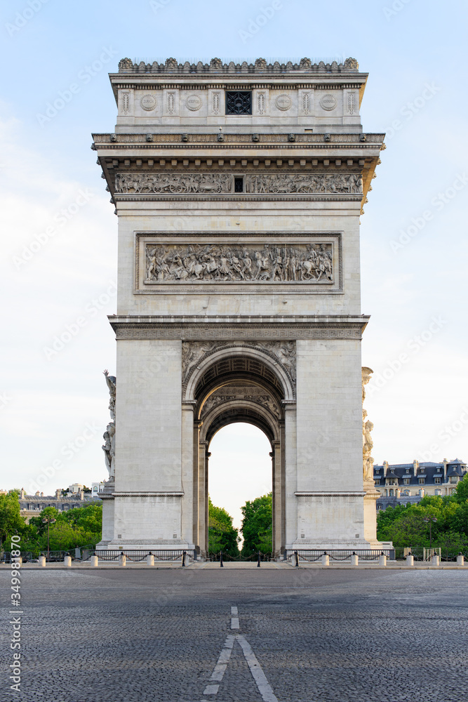 L’arc de triomphe de l’Étoile