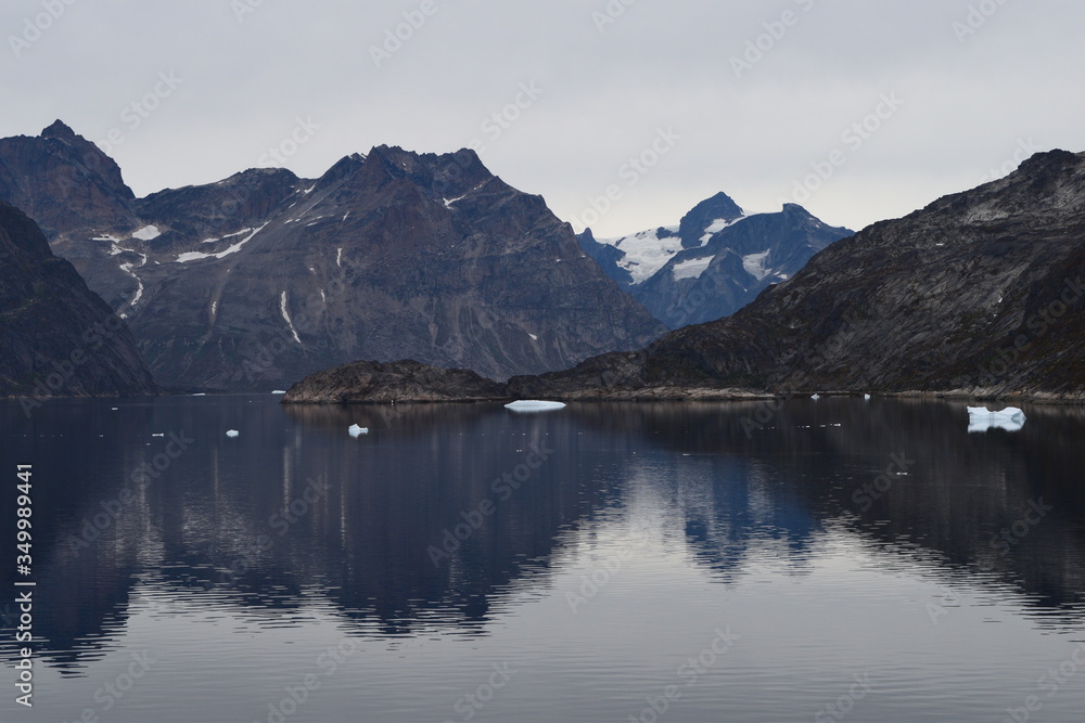 Prins christiansund fjord in greenland