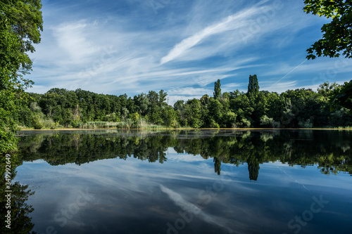 Blick auf den Nikolassee in Berlin.