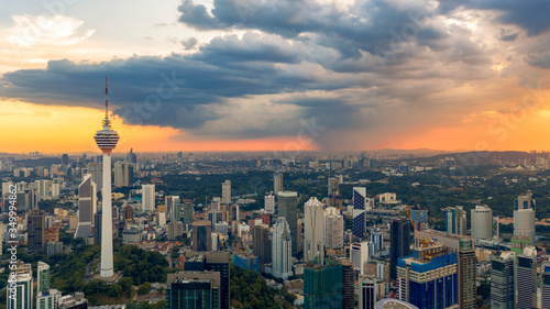 Kuala Lumpur Skyline, Malaysia.