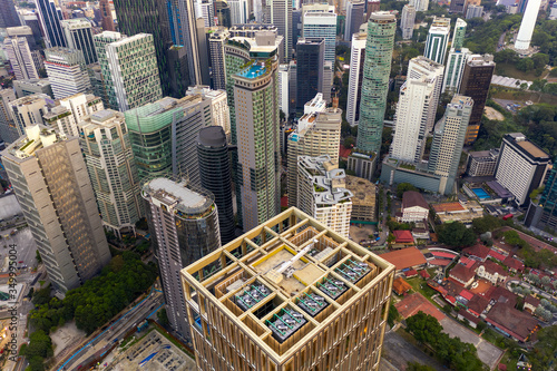 Photography Kuala Lumpur Skyline, Malaysia.