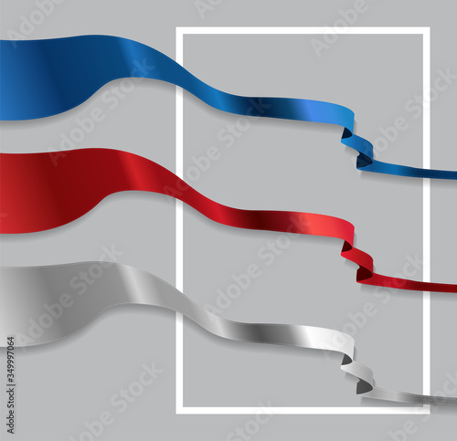 vector banner ribbon flag element design