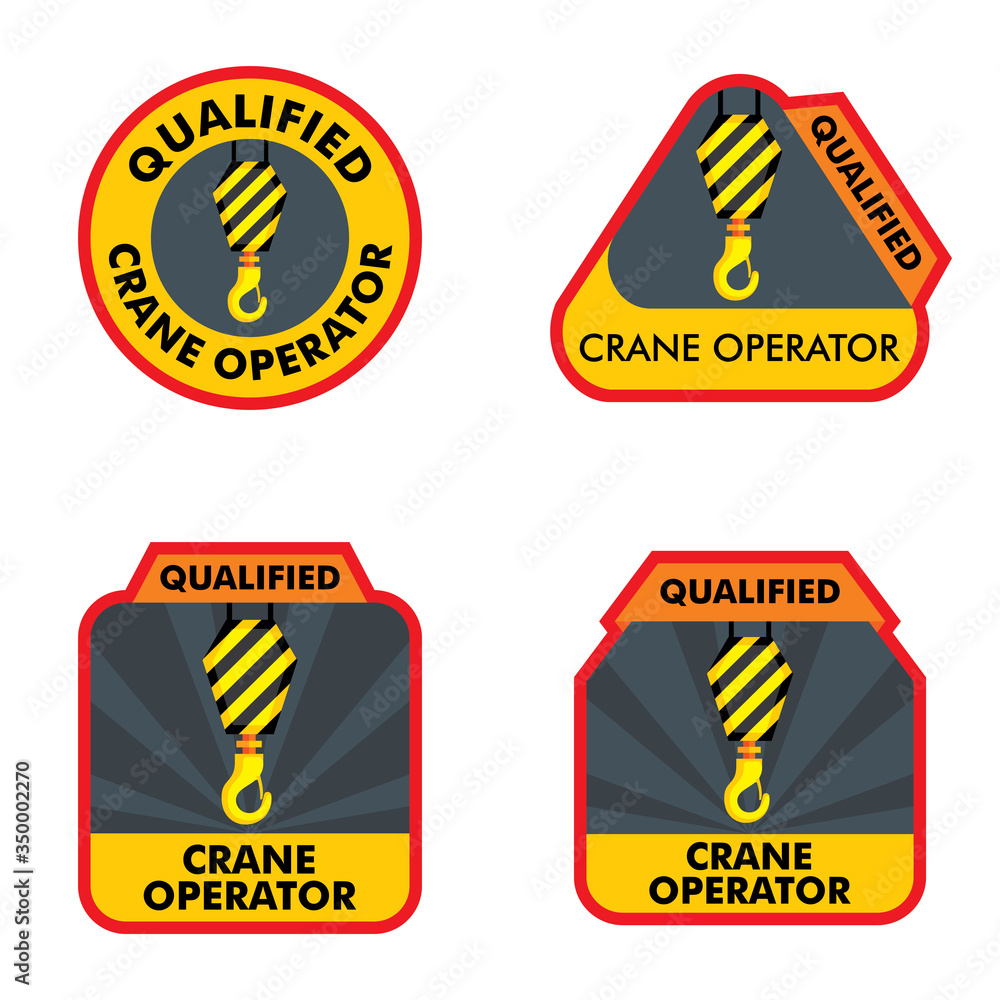 Crane Safety Stickers