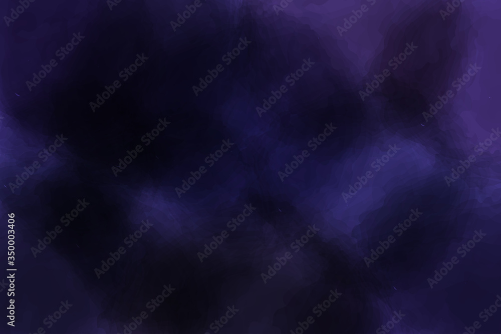 Watercolor background with dark purple concept