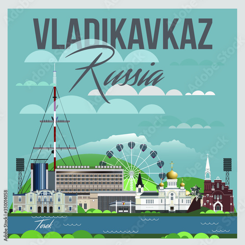 the capital of North Ossetia in Russia is Vladikavkaz