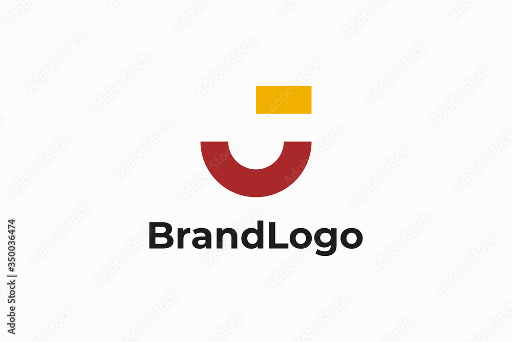 Fotografija Abstract Initial Letter J Logo