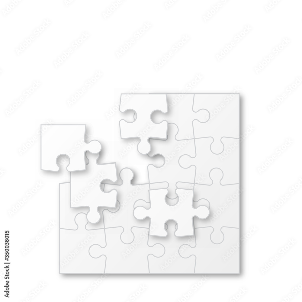 Set puzzle pieces. Texture mosaic background. Vector Set puzzle pieces. Texture mosaic background. Vector
