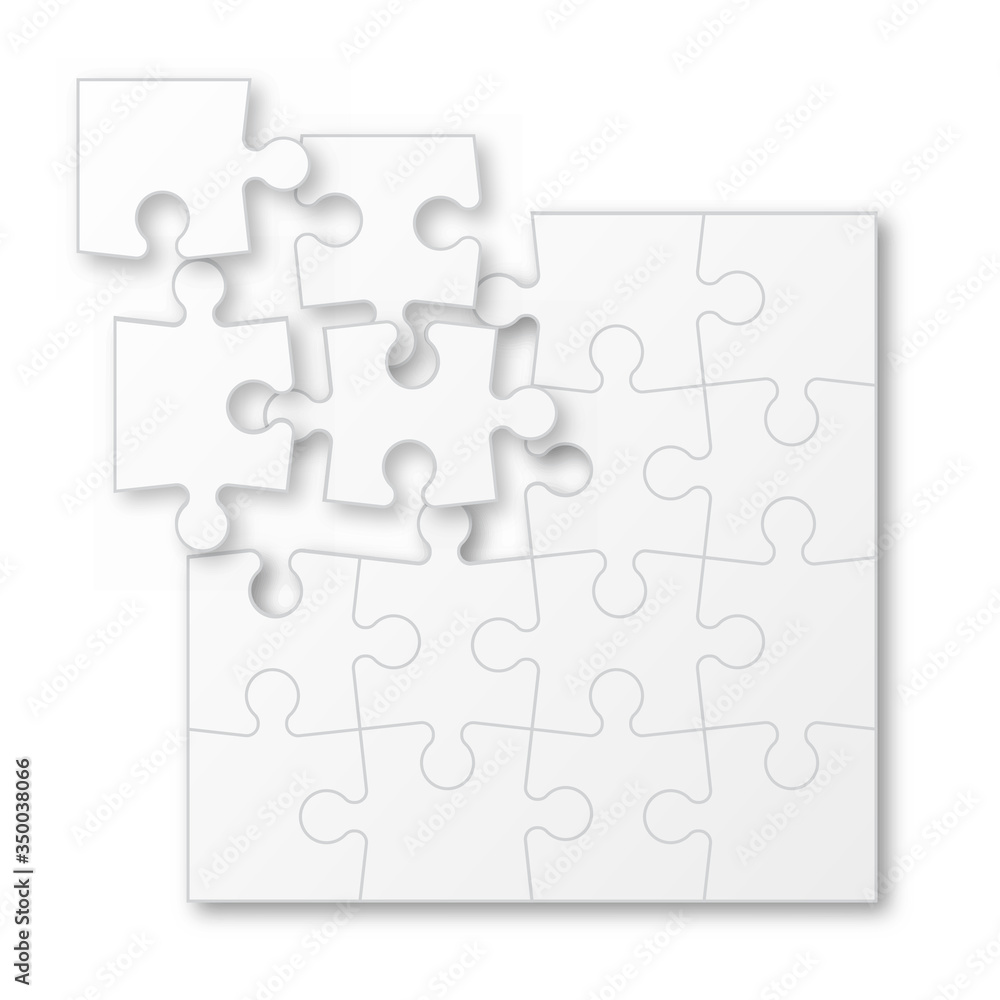 Set puzzle pieces. Texture mosaic background. Vector Set puzzle pieces. Texture mosaic background. Vector