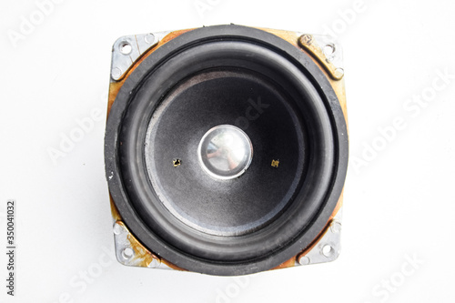 Wallpaper Mural Medium frequency speakers 15gd-11a. Soviet vintage acoustics, elements of a music column. Torontodigital.ca