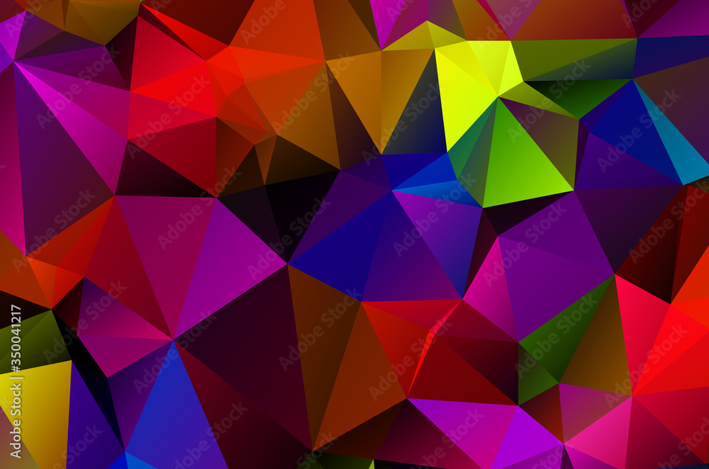 Background vivid in the style of Cubism. Color Wallpapers Background vivid in the style of Cubism. Color Wallpapers