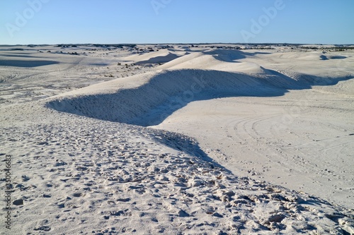 Lancelin Sand Dunes in WA Australia