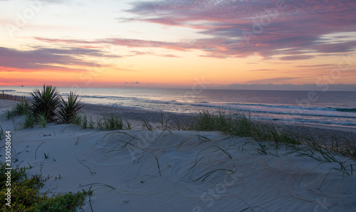 Fototapeta Naklejka Na Ścianę i Meble -  Sunrise at Topsail Beach