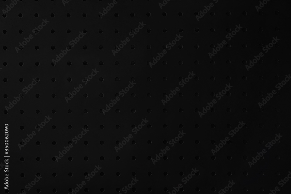 Black Pegboard , Metal Pegboard for background Stock Photo Adobe Stock
