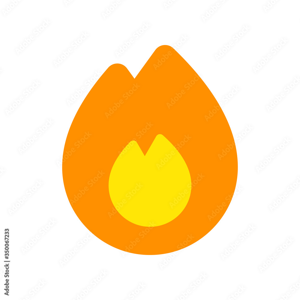 The best fire icon, illustration vector. Suitable for many purposes. The best fire icon, illustration vector. Suitable for many purposes.