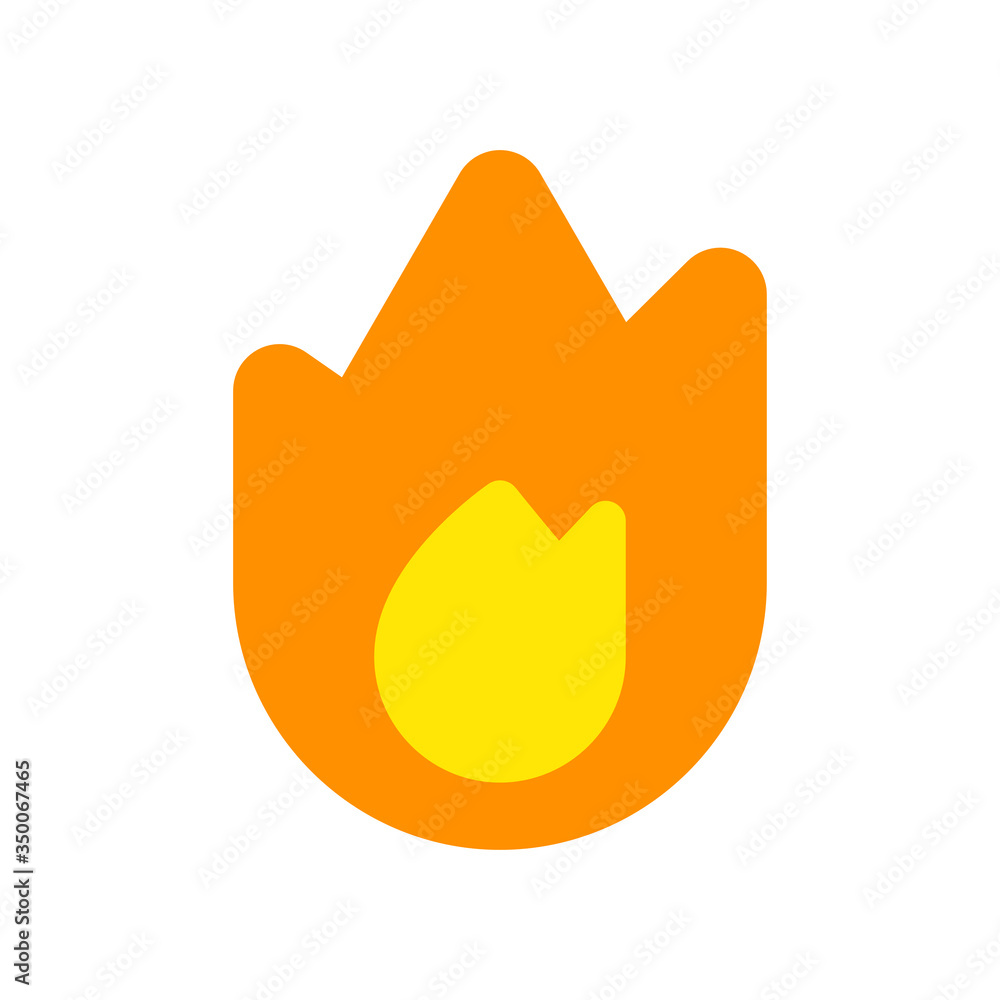 The best fire icon, illustration vector. Suitable for many purposes. The best fire icon, illustration vector. Suitable for many purposes.